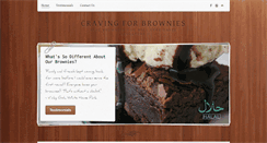 Desktop Screenshot of cravingforbrownies.com